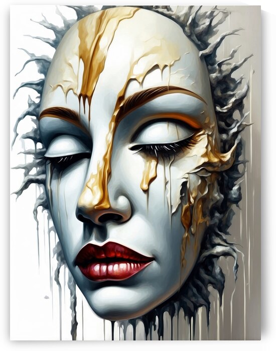 Mask of Tears 1 by The Mabazza Foundation 