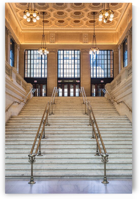 Union Station Steps by Dave Bowman