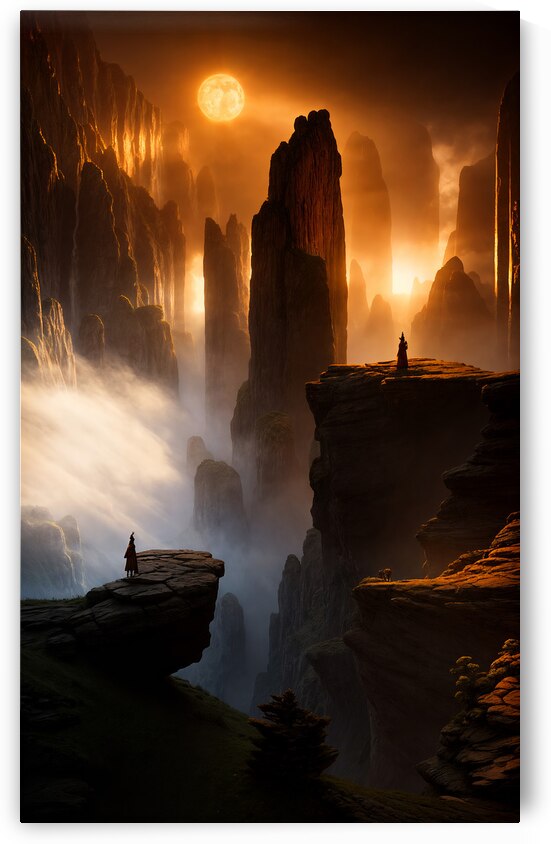  Jagged Landscape  by Aniima Illussiya