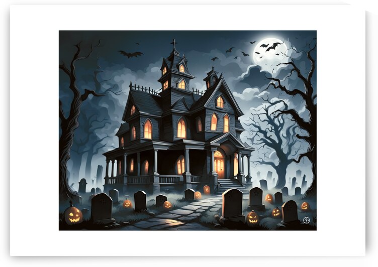 Haunted House  -  A. L. Austin   - Limited Edition by AA Images