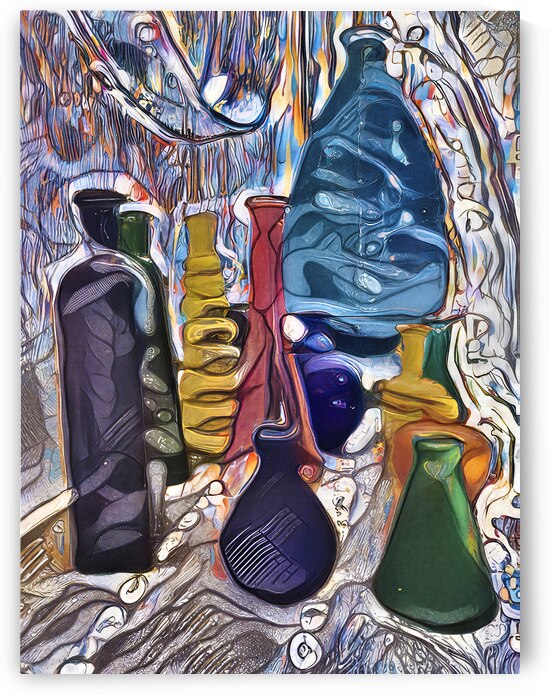 Glass Guardians of the Past by Le Boulanger