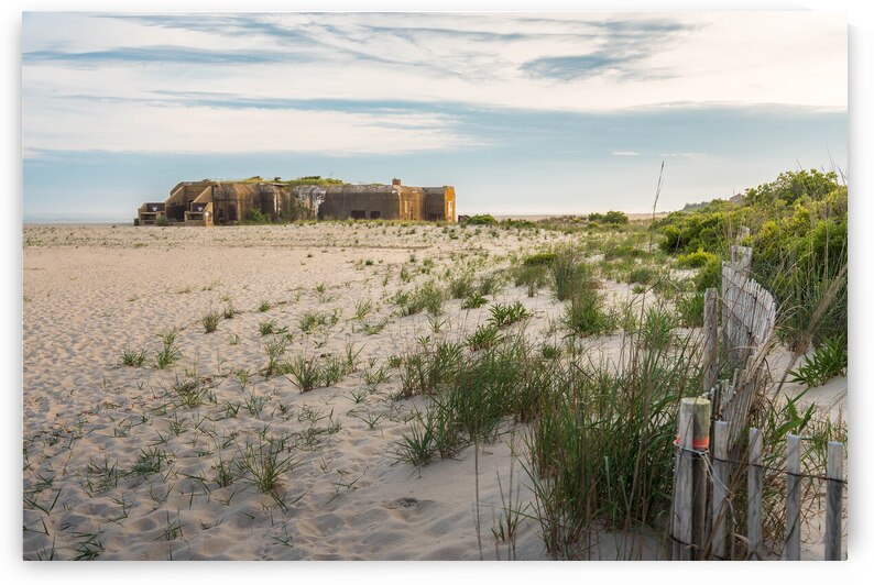 Fort Miles Battery 223 Under Blue Skies by Jason Fink