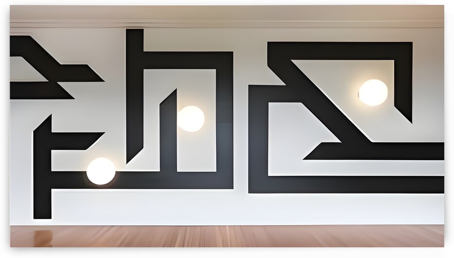 Dynamic Abstract Geometric Design: Bold Shapes and Modern Aesthetics 3 by WESTITRAD