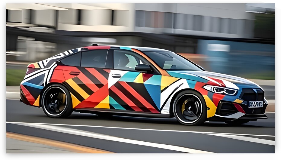 Dynamic Abstract Geometric Design: Bold Shapes and Modern Aesthetics 3 by WESTITRAD