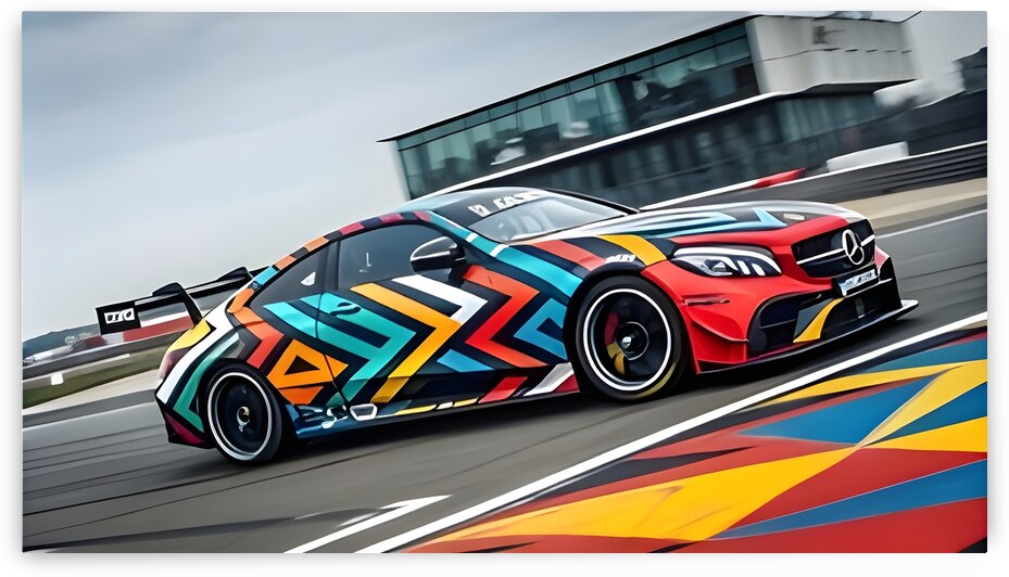 Dynamic Abstract Geometric Design: Bold Shapes and Modern Aesthetics 4 by WESTITRAD