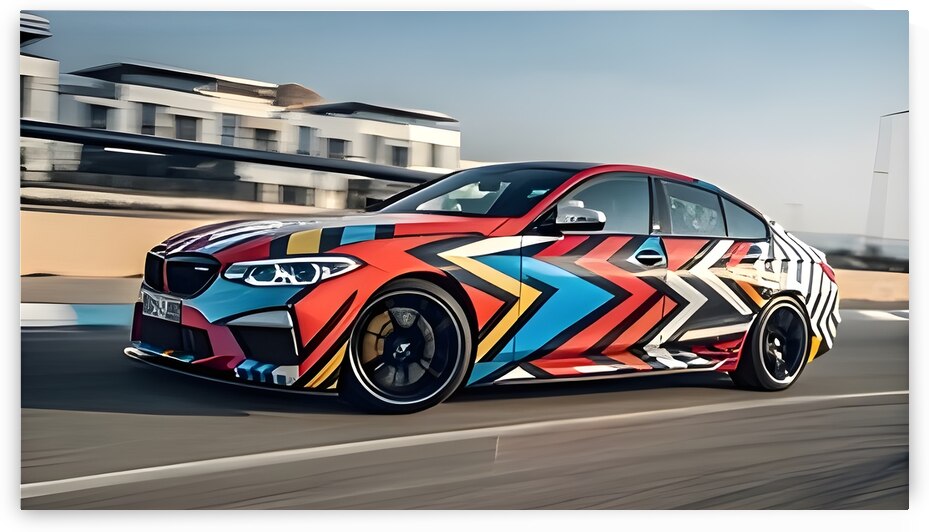 Dynamic Abstract Geometric Design: Bold Shapes and Modern Aesthetics 5 by WESTITRAD