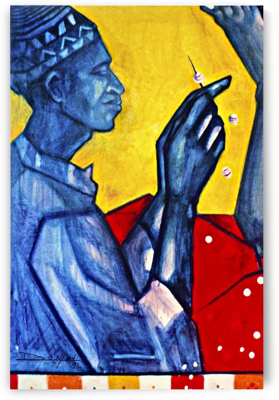 Enfileur de perles by Marie-Denise Douyon