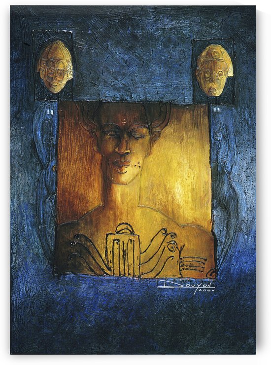 Two faces by Marie-Denise Douyon