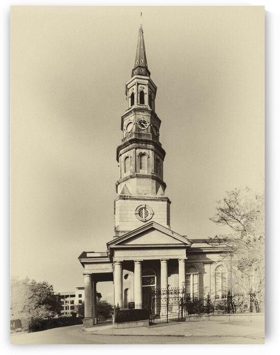 Old Charleston Church  by Norma Brandsberg Photography