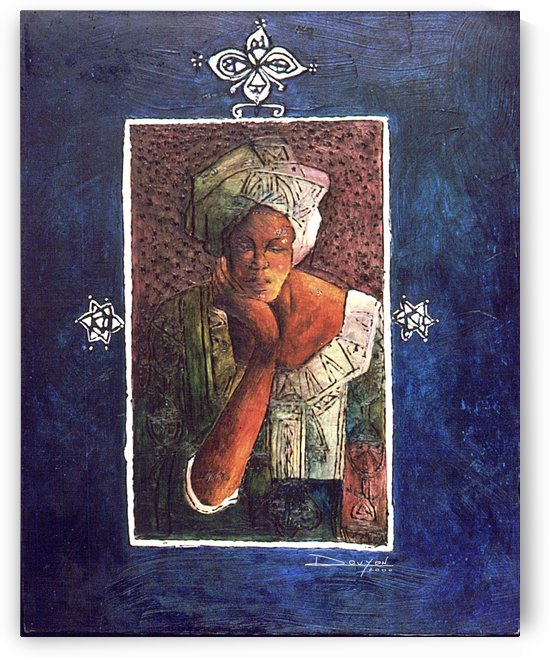 Femme au turban by Marie-Denise Douyon