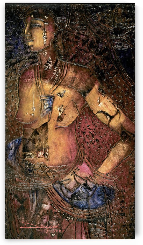 Jeun femme beninoise by Marie-Denise Douyon