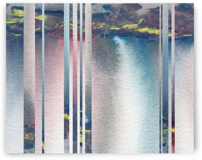 Art Magic Light Through The Clouds Abstract Water by Irina Sztukowski