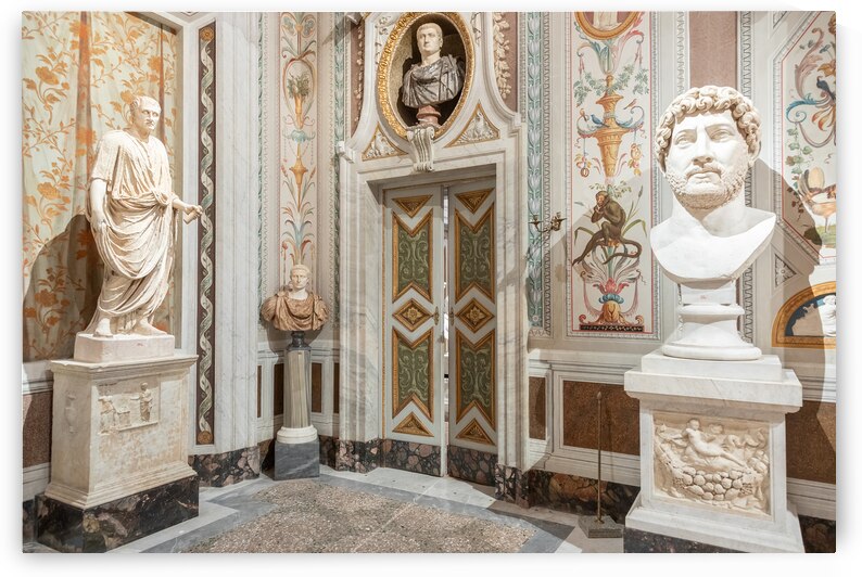 Rome Italy   Borghese Gallery   ancient art museum interior by Paolo Modena