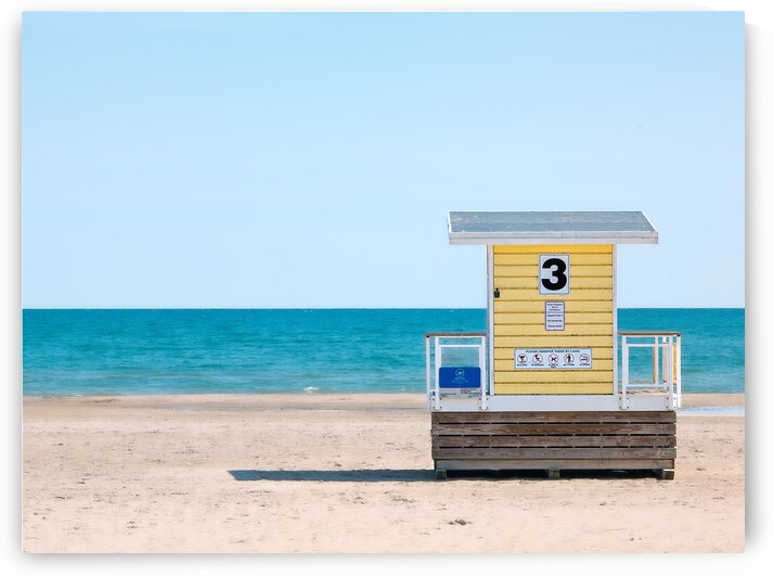 Lifeguard Station 3 by Mark Schacter