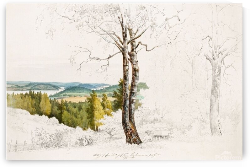 On Lake Laatokka 1860 by FREDO2025