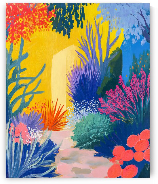 Garden Abstract by Travelling Light