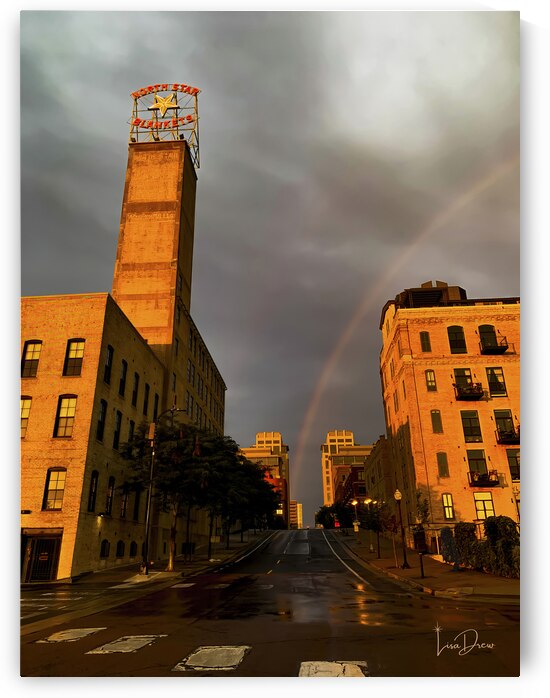 Mill City Rainbow by Lisa Drew