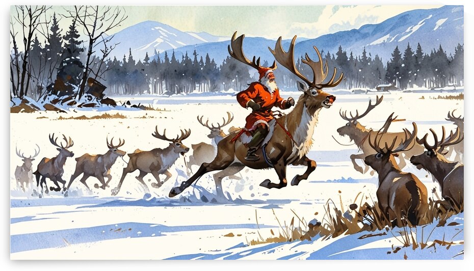 christmas wall decor by Visualsketches