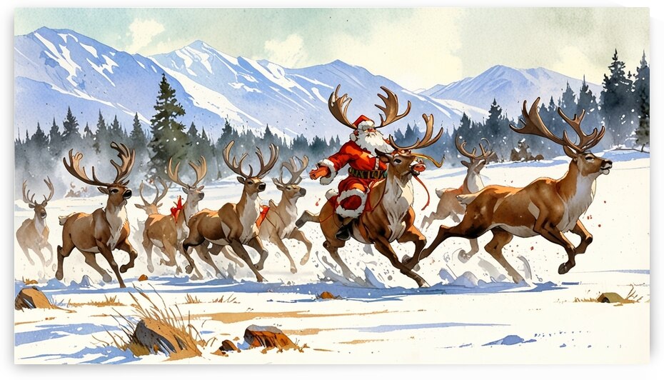 christmas wall decor by Visualsketches