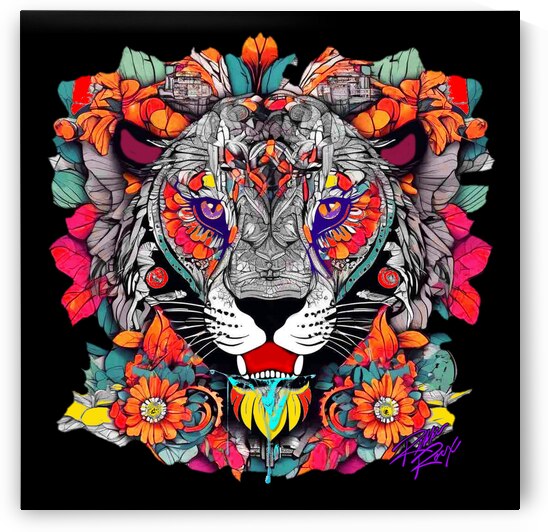  Harmony in Bloom: The Tigers Reverie by Rikki Rocx Designs