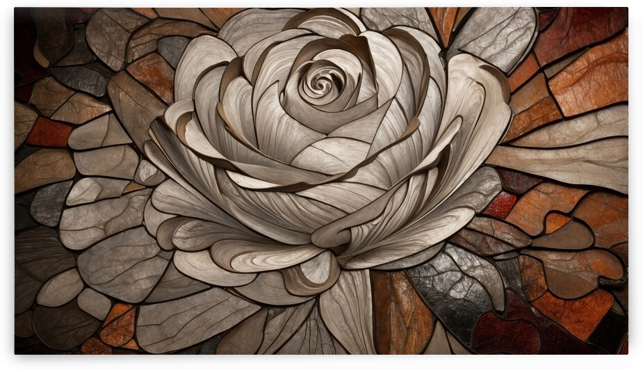 Stained Glass Roses   1 by The Mabazza Foundation 