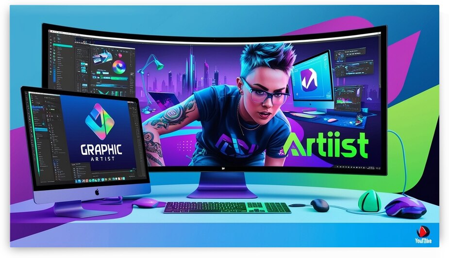 YouTube Cover Illustration by Dmitry Linkov