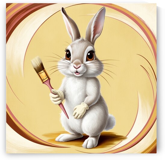 Twilight Wanderer Rabbit by Dmitry Linkov