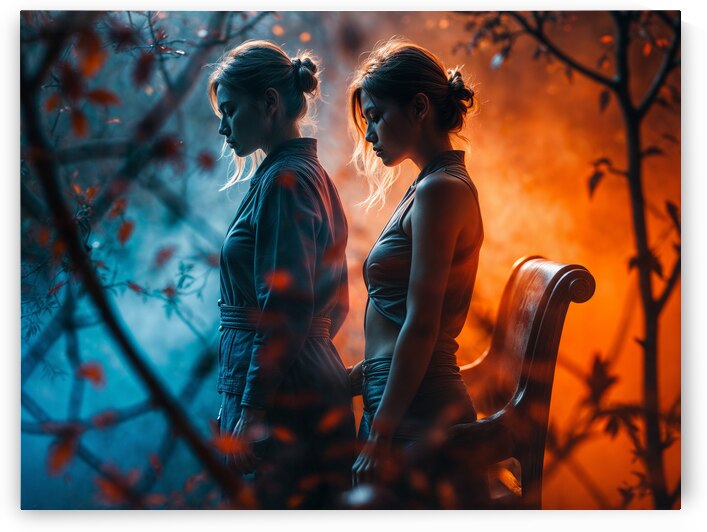  Identical Twins  by Aniima Illussiya