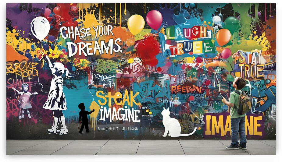 Urban Dreams: A Burst of Inspiration by amjad kwrali