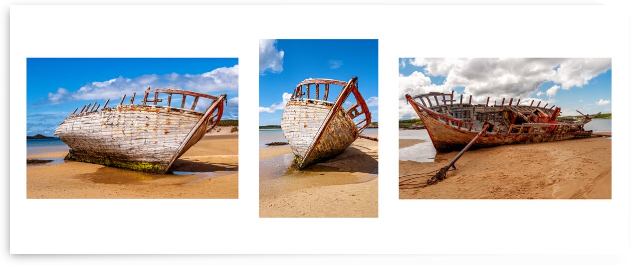 B ad Eddie Triptych by Eric Franks