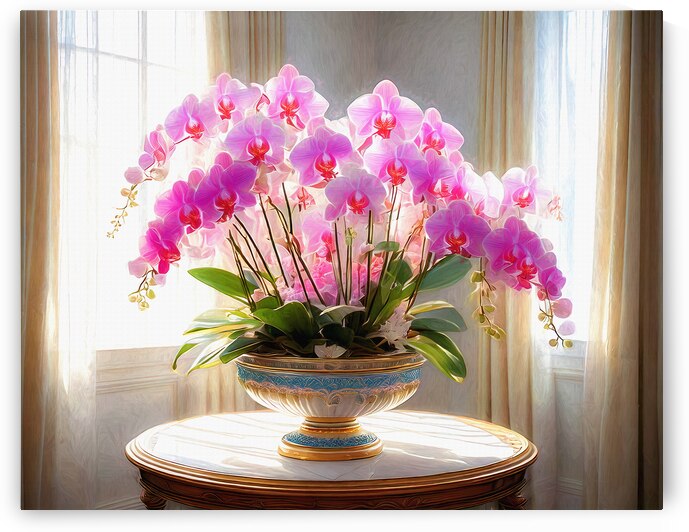 Brighten the Corner with Orchids by Thea Menagh