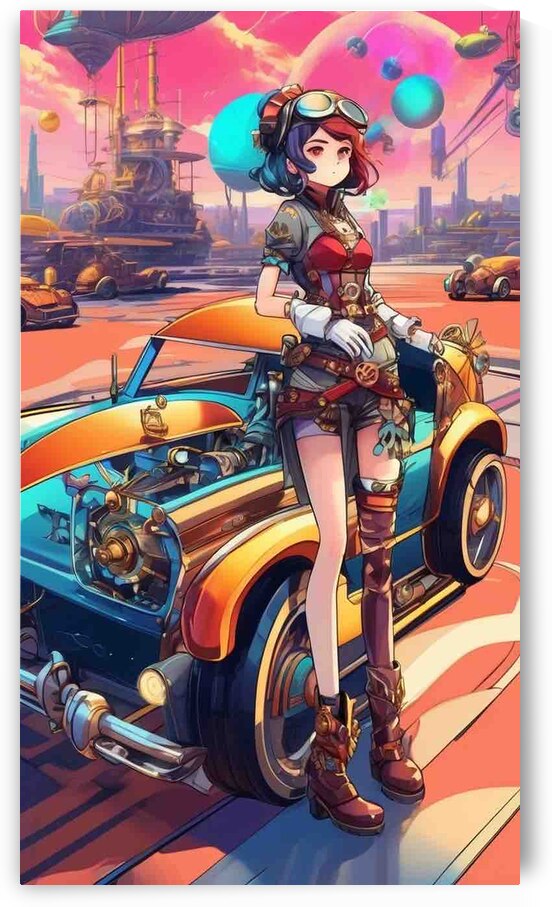  Aurora Spica: The Starry Pioneer of the Space Age Era by Rikki Rocx Designs