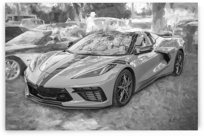 2024 Amplify Orange Corvette X2 2 by Rich Franco