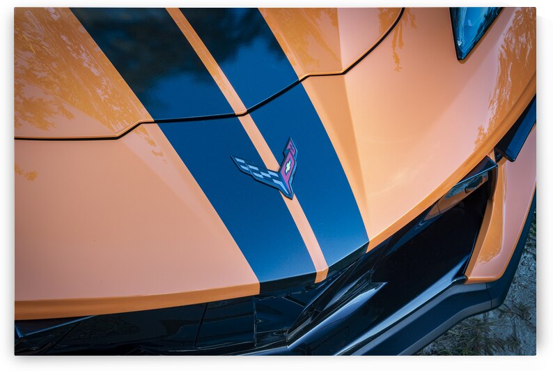 2024 Amplify Orange Corvette X2 5 by Rich Franco