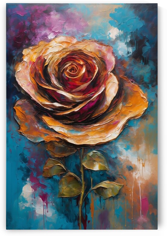 A stroke of crimson a dash of gold 2 by The Mabazza Foundation 