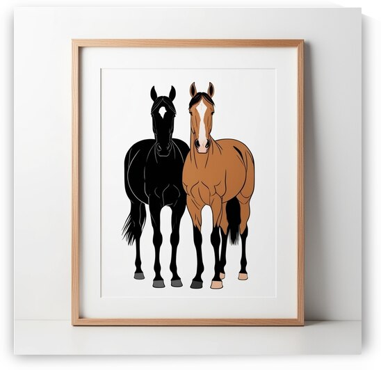 Wild Spirit: Artistic Horses for Your Home by Wall Martique