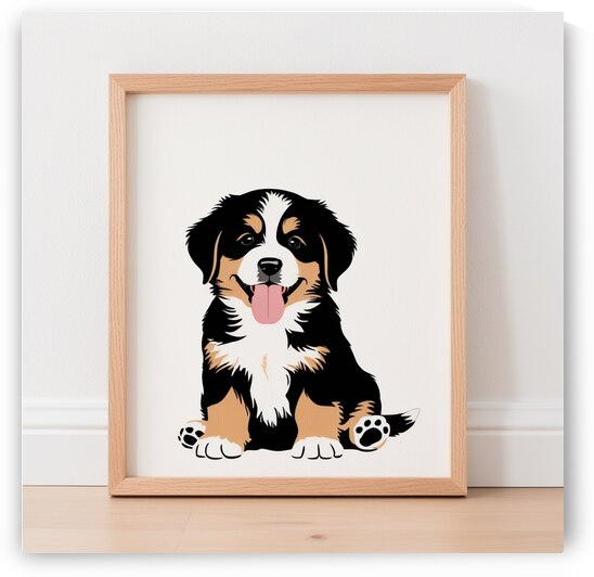 Heartwarming Paws: Modern Pet Art for Your Space by Wall Martique