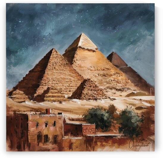 a captivating impressionist painting of the iconi by Lotfi78