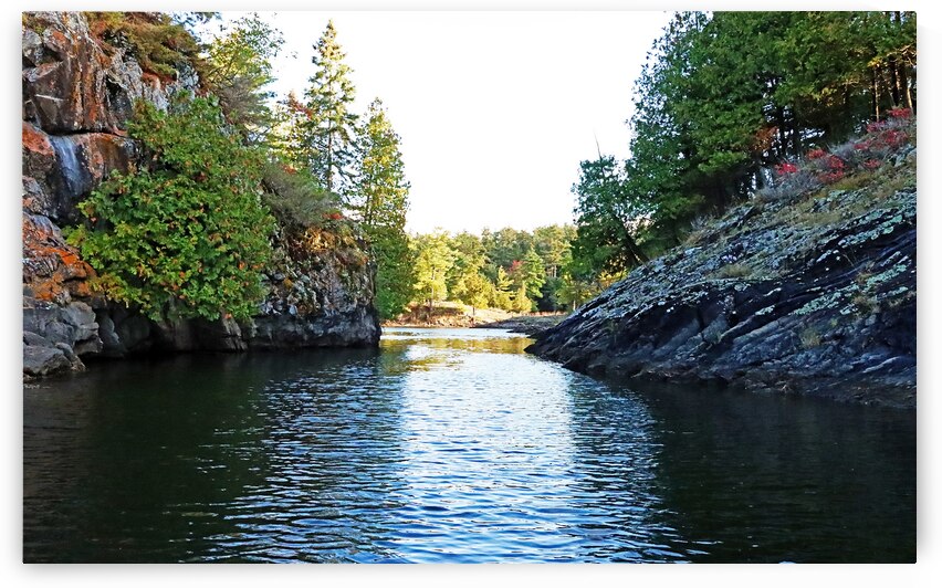 Hanging Rock I McGregor Bay by Deb Oppermann
