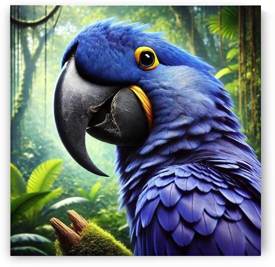 Hyacinth Macaw by navickas