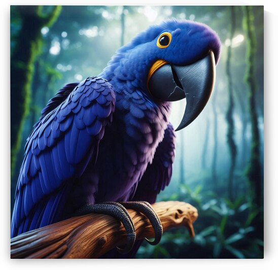Hyacinth Macaw 1 by Nature s Child
