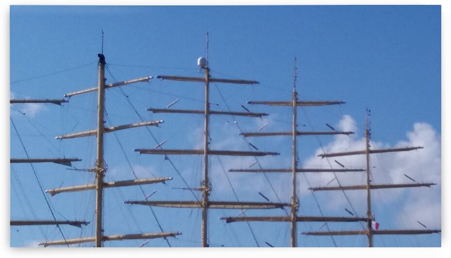 sail with family by Carinou Art