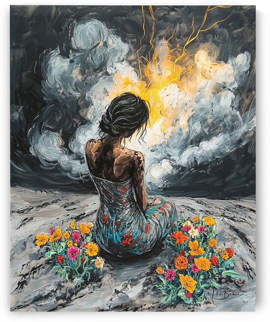 Blooming Against the Storm by Mike Baker