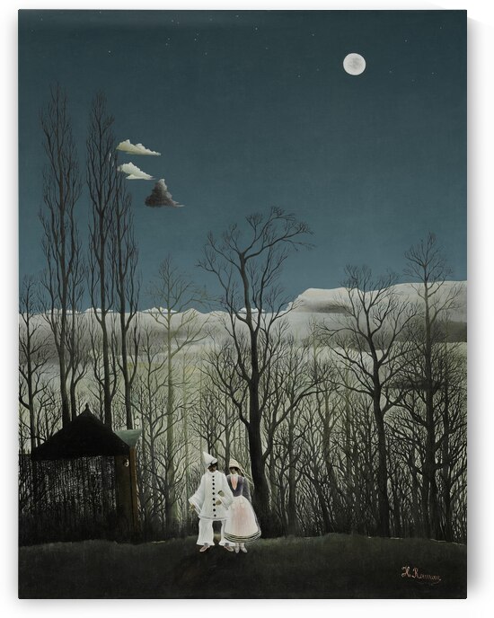 Henri Rousseau - Carnival Evening 1886 by Wirla