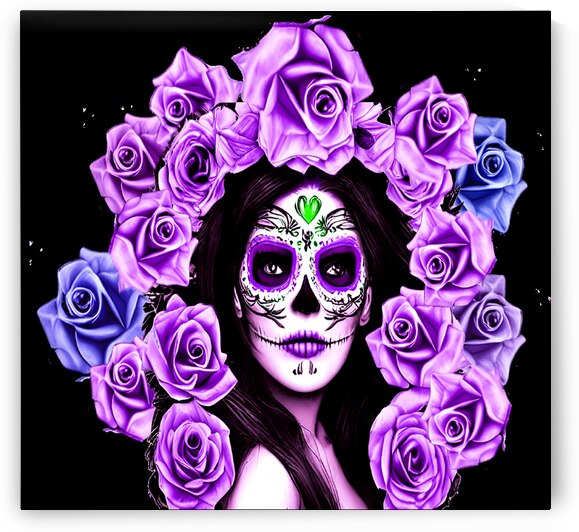 Sugar Skulls: Colorful Reminders of Love and Memory by Rikki Rocx Designs