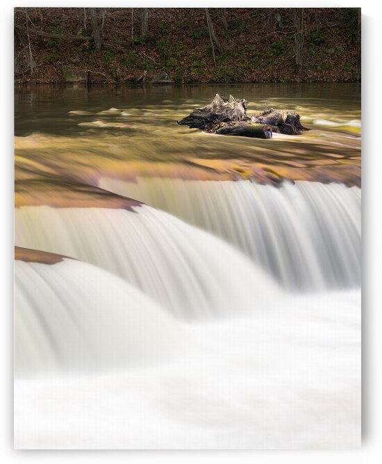 Valley Falls State Park Waterfall in West Virginia by Steve Heap