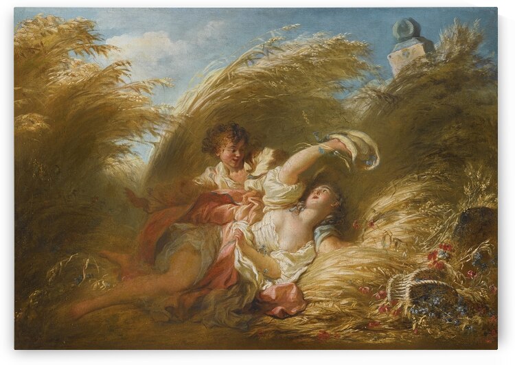  Jean-Honore Fragonard - Dans Les Bles by Wirla