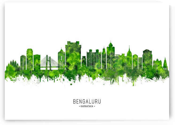 Bengaluru Karnataka Cityscape by Towseef Dar