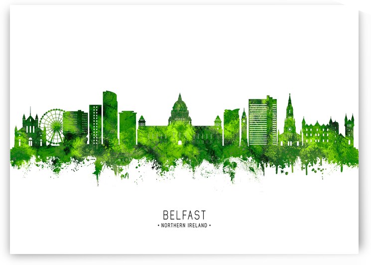 Belfast Northern Ireland Cityscape by Towseef Dar