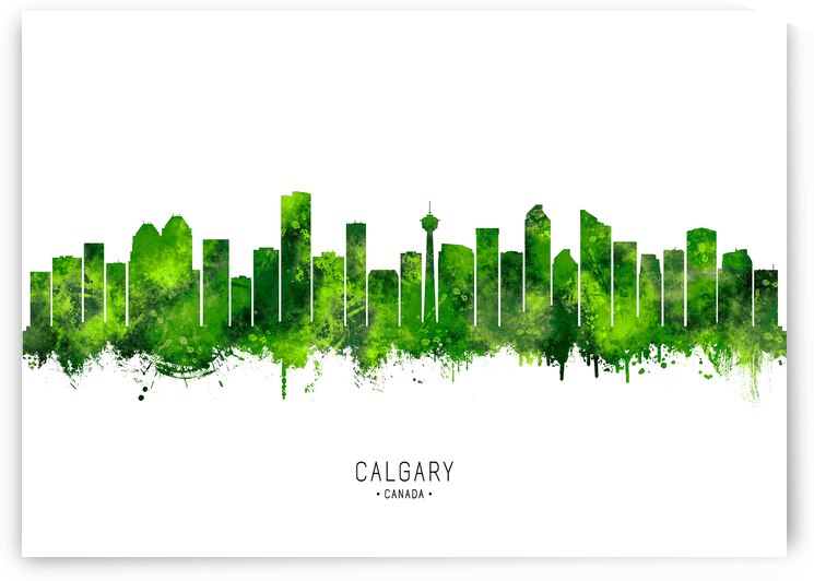 Calgary Canada Cityscape by Towseef Dar